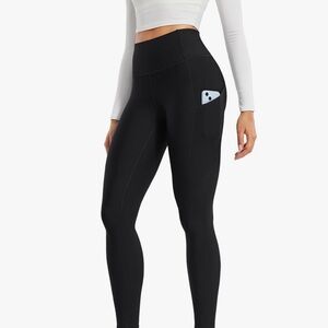 CRZ YOGA Black Pocket Leggings